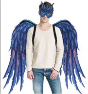 כנפיים נוצות דרקון מפוארות על כארד