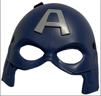 מסכה A מחומר PU איכותי על כארד / 2 יחידות במארז