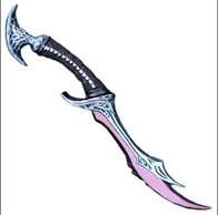 חרב משוננת מחומר PU איכותי גודל 50 ס"מ/ 2 יחידות במארז