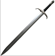 חרב לוחם אביר מחומר PU איכותי גודל 103 ס"מ/ 2 יחידות במארז