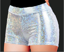 מכנסון מבריק דיסקו מידות M/L בשקית PVC עם כארד/ 6 יח במארז