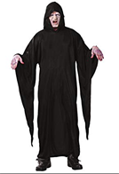 תחפושת שלד מפחיד מידות S/M/L בשקית PVC עם כארד / 6 יחידות במארז