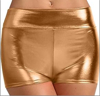 מכנסון מבריק חום מידות M/L בשקית PVC עם כארד/ 6 יח במארז