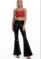 מכנס פדלפון שחור מידות M/L בשקית PVC עם כארד/ 6 יח במארז