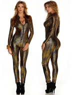 אוברול מלא נחש זהב  איכותי 6 יחידות במארז מידות S/M-L/XL