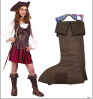 כיסוי נעליים רובין הוד פיראט על כארד/ 3 יחידות במארז