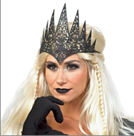 כתר מפואר שחור על כארד/ 6 יחידות במארז