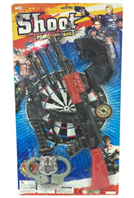 רובה חצים כולל משקפיים סכין ואזיקים בבליסטר / 6 יחידות במארז