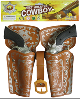 זוג ריתמות לאקדחים חום כולל אקדחים 32 ס"מ  / 6 יחידות במארז