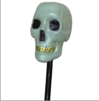 מקל גולגולת 100 ס"מ 6 יח במארז