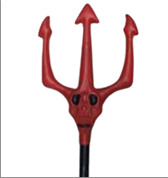 קלשון שד 100 ס"מ 6 יח במארז