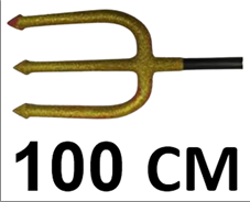 קילשון זהב נצנצים 100 ס"מ 6 יח במארז