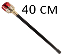 מקל מלך בשקית PVC עם כארד / 6 יחידות במארז