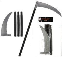 שרביט חרמש 100 ס"מ בשקית PVC עם כארד / 6 יחידות במארז