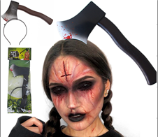 קשת גרזן בשקית PVC עם כארד / 6 יחידות במארז