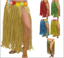 חצאית הוואי 60 ס"מ - מיקס צבעים בשקית PVC עם כארד/ 12 יחידות במארז