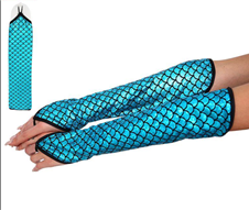 כפפה בת הים ארוך 38 ס"מ בשקית PVC עם כארד, 6 יחידות במארז