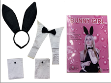 סט פלייבוי 4 חלקים בשקית עם כארד / 6 יחידות במארז