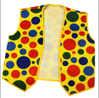 ווסט ליצן 60 ס"מ בשקית PVC עם קולב / 12 יחידות במארז