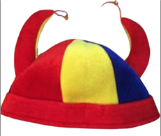 כובע ליצן ויקינג / 6 יחידות במארז