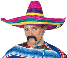 כובע מקסיקני 50 ס"מ / 6 יחידות במארז