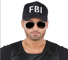 כובע FBI / 6 יחידות במארז