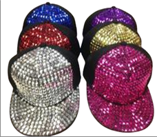 כובע קסקט אבנים מיקס צבעים /6 יחידות במארז
