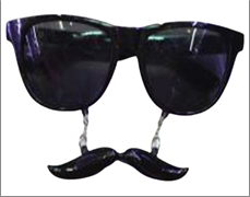 משקפיי בלש על כארד / 12 יחידות במארז