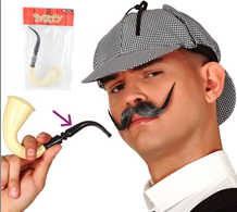 מקטרת בשקית PVC עם כארד/ 6 יח במארז