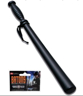 מקל שוטר בשקית PVC עם כארד/ 6 יח במארז