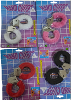 אזיקי פרווה בקופסא מיקס צבעים / 12 יחידות במארז