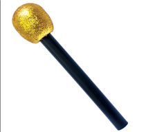 מיקרופון ראפר בשקית PVC עם כארד/ 6 יחידות במארז