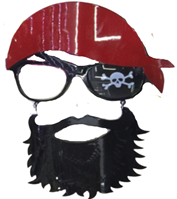 משקפיים שודד ים אדום על כארד / 12 יחידות במארז