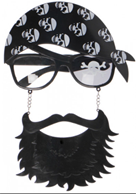 משקפיים שודד ים שחור על כארד / 12 יחידות במארז