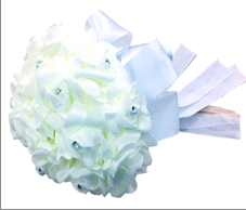 זר כלה מפואר  / 6 יחידות במארז