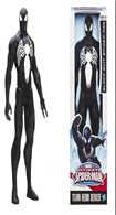 ספיידרמן האיש השחור בקופסא 30 ס"מ